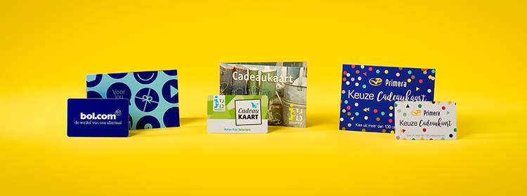 Cadeaukaart Cadeaubon of giftcard vanaf €5 | Primera