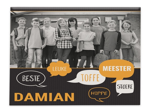 Juf / Meester tegel bedrukken - Keramiek - 15 x 15 cm