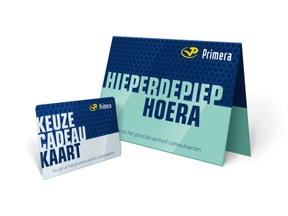 Primera Keuze Cadeaukaart Gefeliciteerd