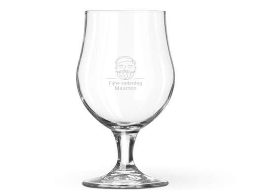 Bierglas met naam graveren