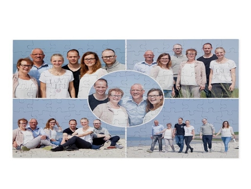 Puzzel met foto groot