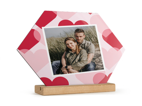 Houten fototegel personaliseren