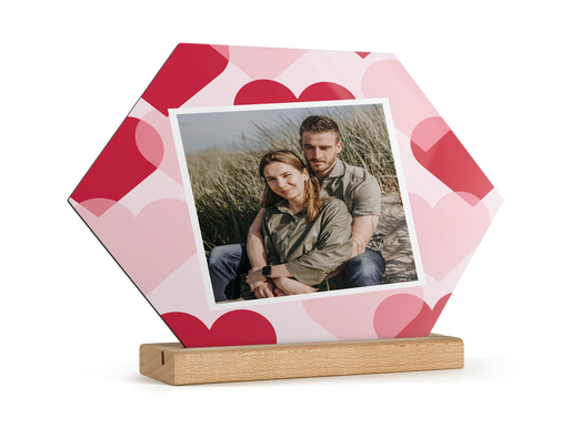 Houten fototegel personaliseren