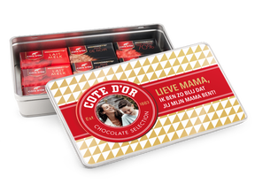 Cadeaublik gevuld met Côte d'Or