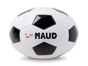 Voetbal met naam bedrukken