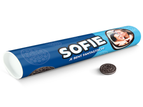 Mega Oreo Giftroll met naam & foto