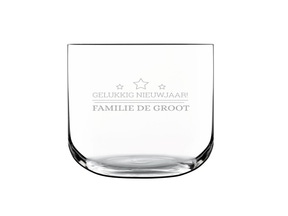 Waterglas deluxe graveren