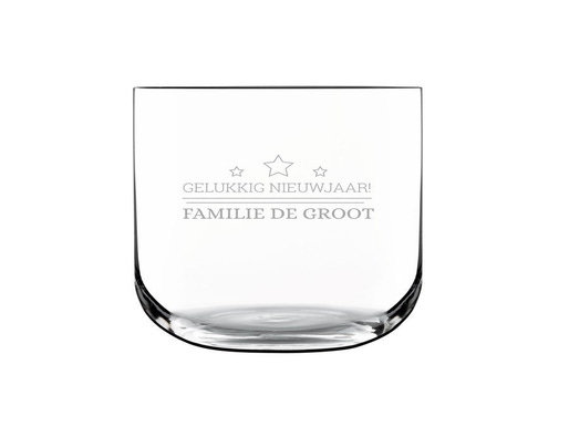Waterglas deluxe graveren