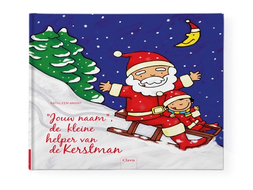 De kleine helper van de Kerstman - Hardcover