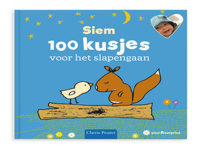 Gepersonaliseerd boek - 100 kusjes voor het slapengaan