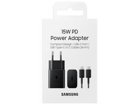 Samsung netspanningsadapter - USB-C - 15 Watt - zwart 