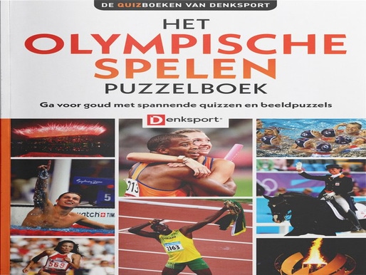 Olympische Spelen puzzelboek