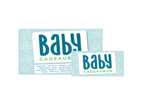 Babycadeaubon blauw