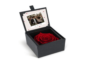 Eternal rose met foto afdruk