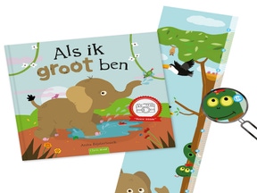Als ik groot ben - XXL boek met groeiposter