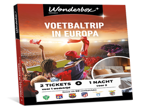 Wonderbox Voetbaltrip in Europa