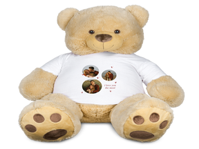 Teddybeer XXL met foto