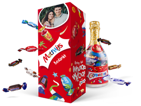 Celebrations fles in giftbox