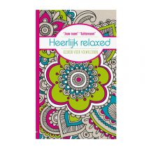 Kleurboek voor volwassenen - Heerlijk relaxed - Softcover