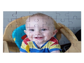 Luxe puzzel bedrukken - 30 stukjes