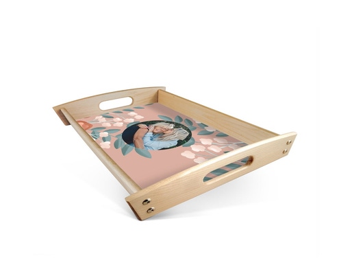 Dienblad bedrukken - Beige