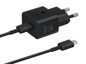 Samsung 25W Power Adapter Black + Cable