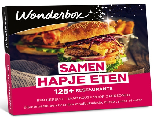 Samen hapje eten  € 34,90