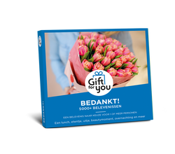 GiftForYou Bedankt!