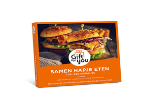 Gift For You - samen hapje eten