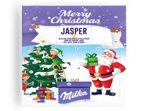Milka adventskalender 2024