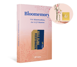 Bloomemory met Fijne Feestdagen Primera Keuze Cadeaukaart
