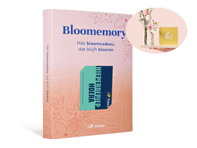 Bloomemory met Hieperdepiep hoera Primera Keuze Cadeaukaart