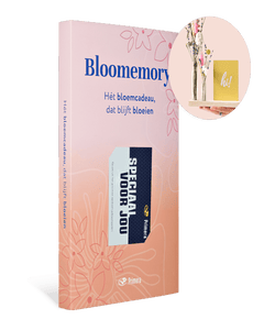 Bloomemory met Speciaal voor jou Primera Keuze Cadeaukaart
