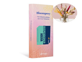 Bloomposy met Hieperdepiep hoera Primera Keuze Cadeaukaart