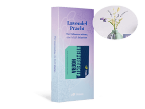 Lavendel Pracht met Hieperdepiep hoera Primera Keuze Cadeaukaart
