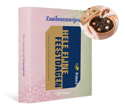 Zaaibommetjes met Fijne Feestdagen Primera Keuze Cadeaukaart