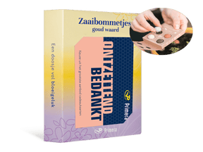 Zaaibommetjes goud waard met Ontzettend bedankt Primera Keuze Cadeaukaart