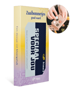 Zaaibommetjes goud waard met Speciaal voor jou Primera Keuze Cadeaukaart