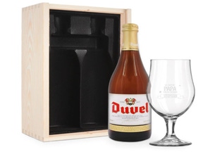Vaderdag bierpakket met glas - Duvel