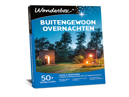 Wonderbox - buitengewoon overnachten