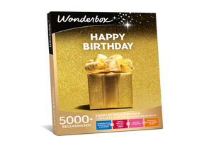 Wonderbox happy birthday 