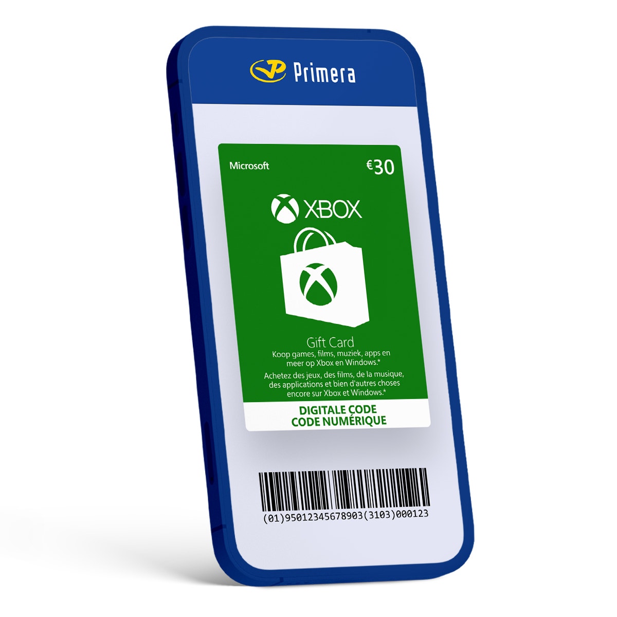 €30,- Xbox Digital Gift Card